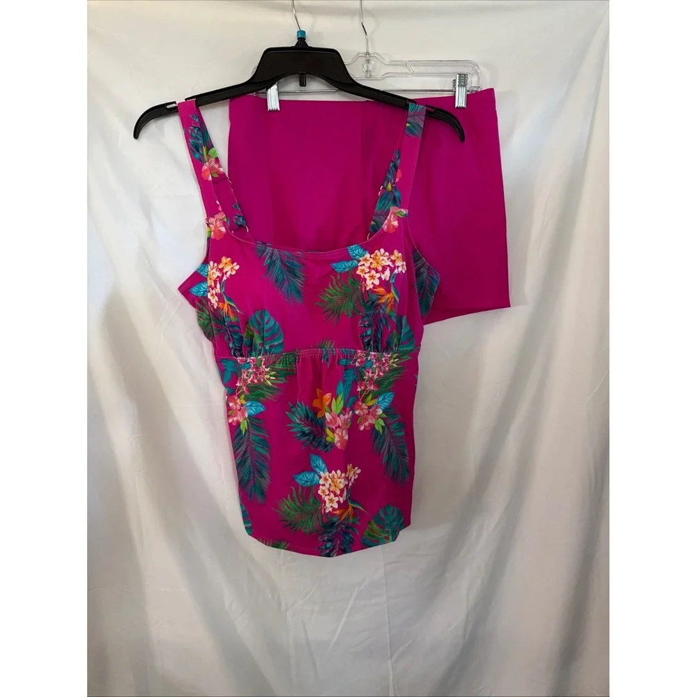 Kim Gravel Bathing Suit (2 Pieces ) Tank top, shorts, SIZE 12 - Picture 10 of 14